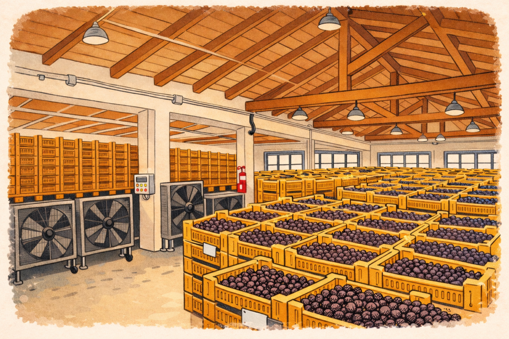 ChatGPT Image 28 gen 2026, 16_45_51 Fruttaio of "Terre di Fumane" Illustration