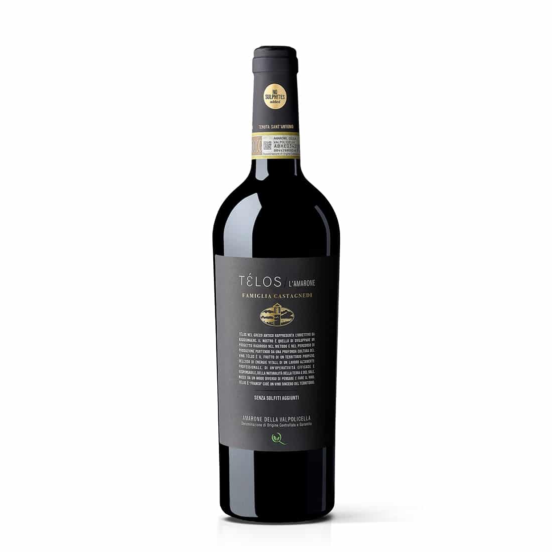 Amarone della Valpolicella DOCG by Télos - Famiglia Castagnedi